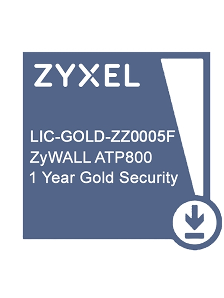 ZyXEL Licencia GOLD ATP800 Security Pack 1 Año 1