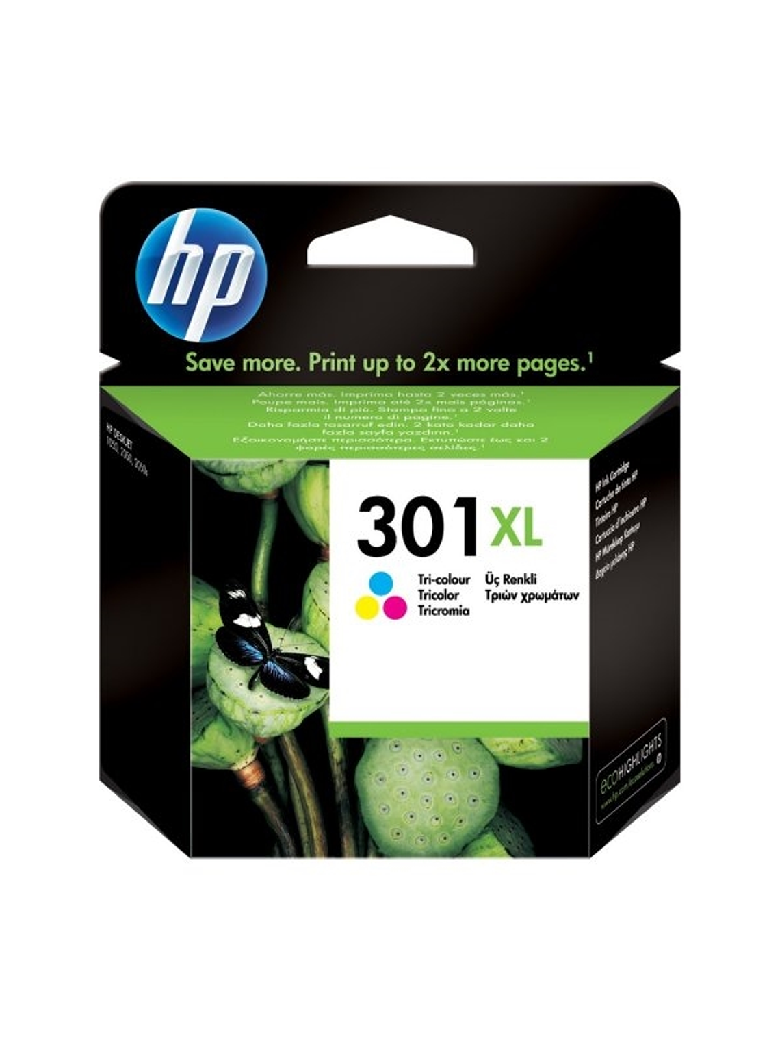 HP Cartucho 301XL Color 1