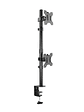 Tooq DB1233TNV-B Soporte mesa 2 brazos vertical - Miniatura 1