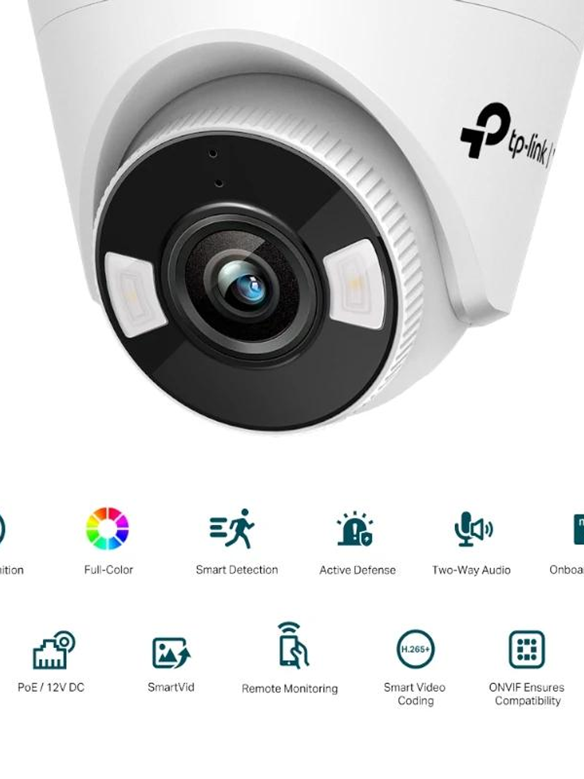 VIGI Cámara IP Turret C440 4MP Plástico Full-Color 2