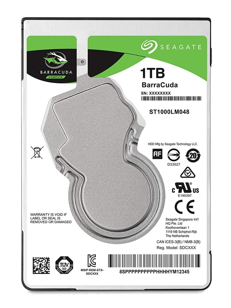 Seagate BarraCuda ST1000LM048 1TB 2.5