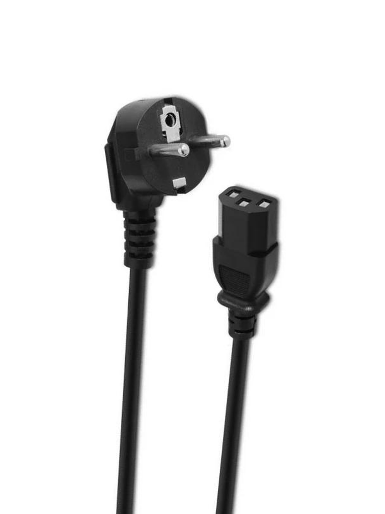 Aisens Cable Alimentación CEE7M-C13H negro 5.0m 1