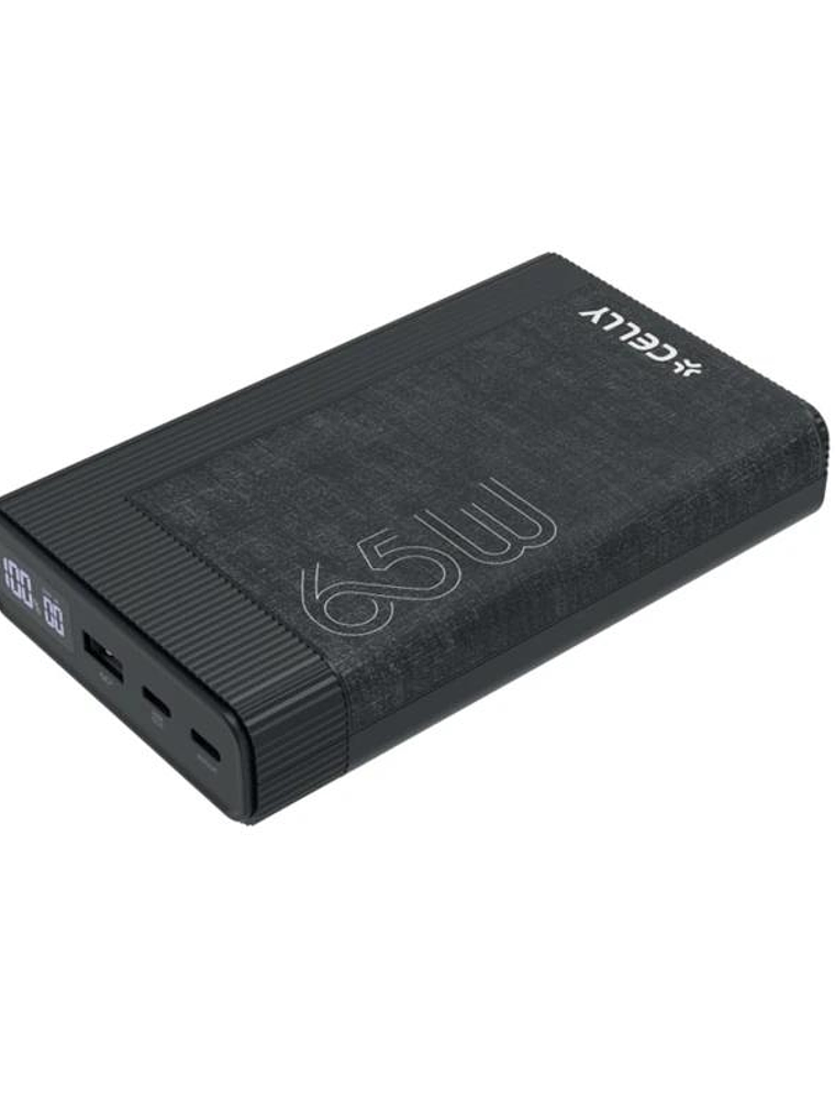 Celly Powerbank PD65W 20000 mAh 65w EVO Negra 1