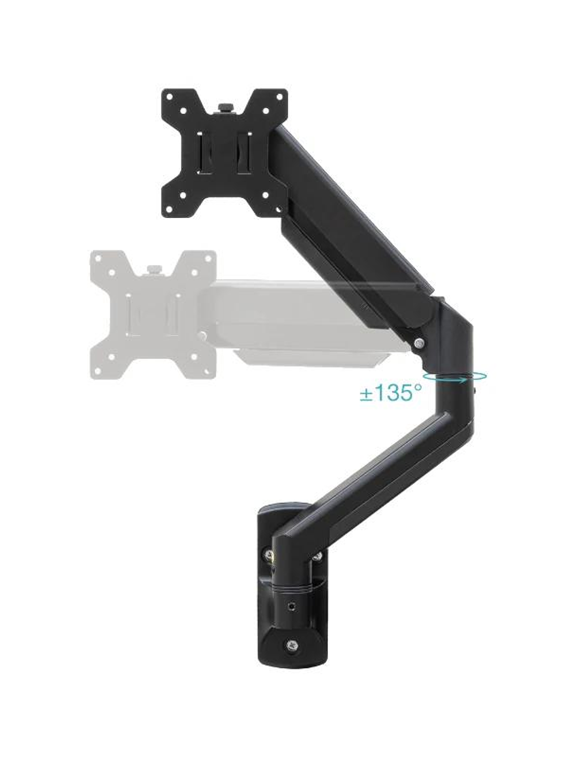 Tooq Soporte Pared LP1334TNR-B 1 brazo 13-34 Negro 3