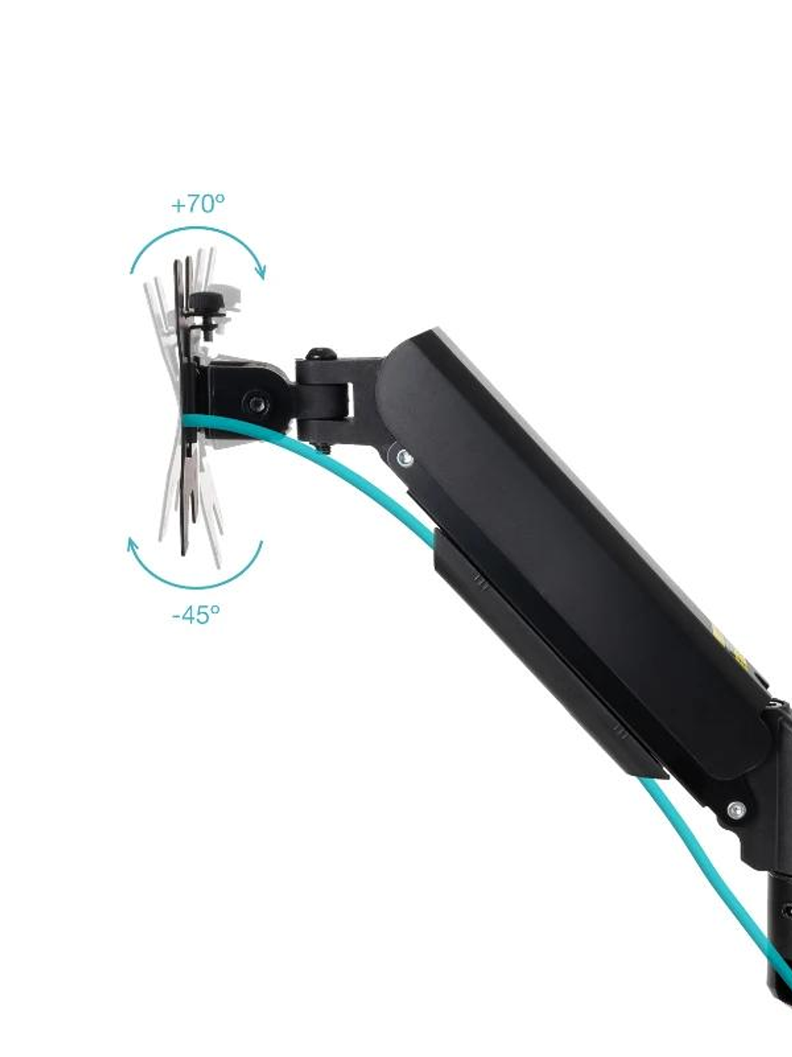 Tooq Soporte Pared LP1334TNR-B 1 brazo 13-34 Negro 4