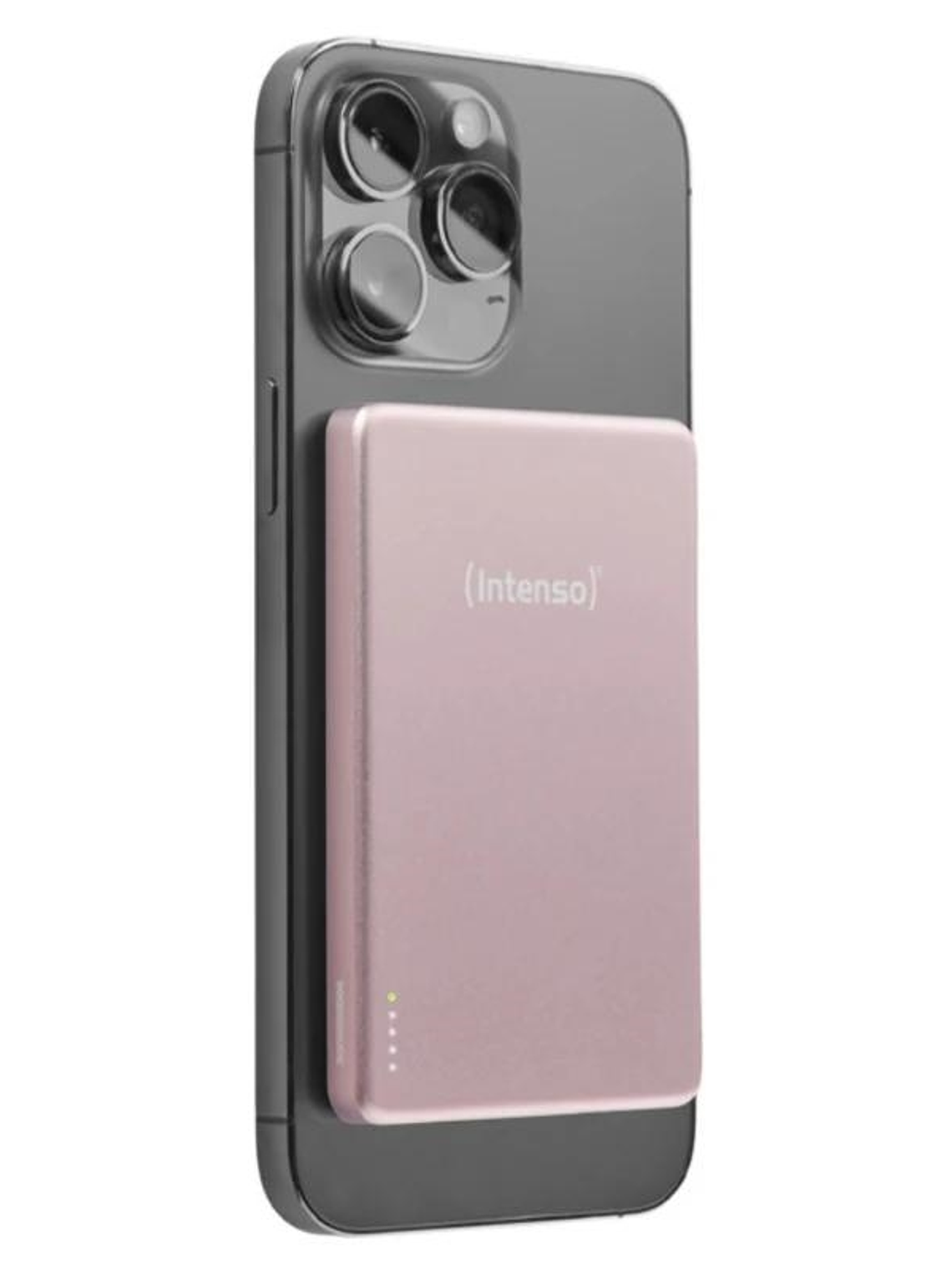 Intenso Powerbank MW5000 MagSafe Rosado 1