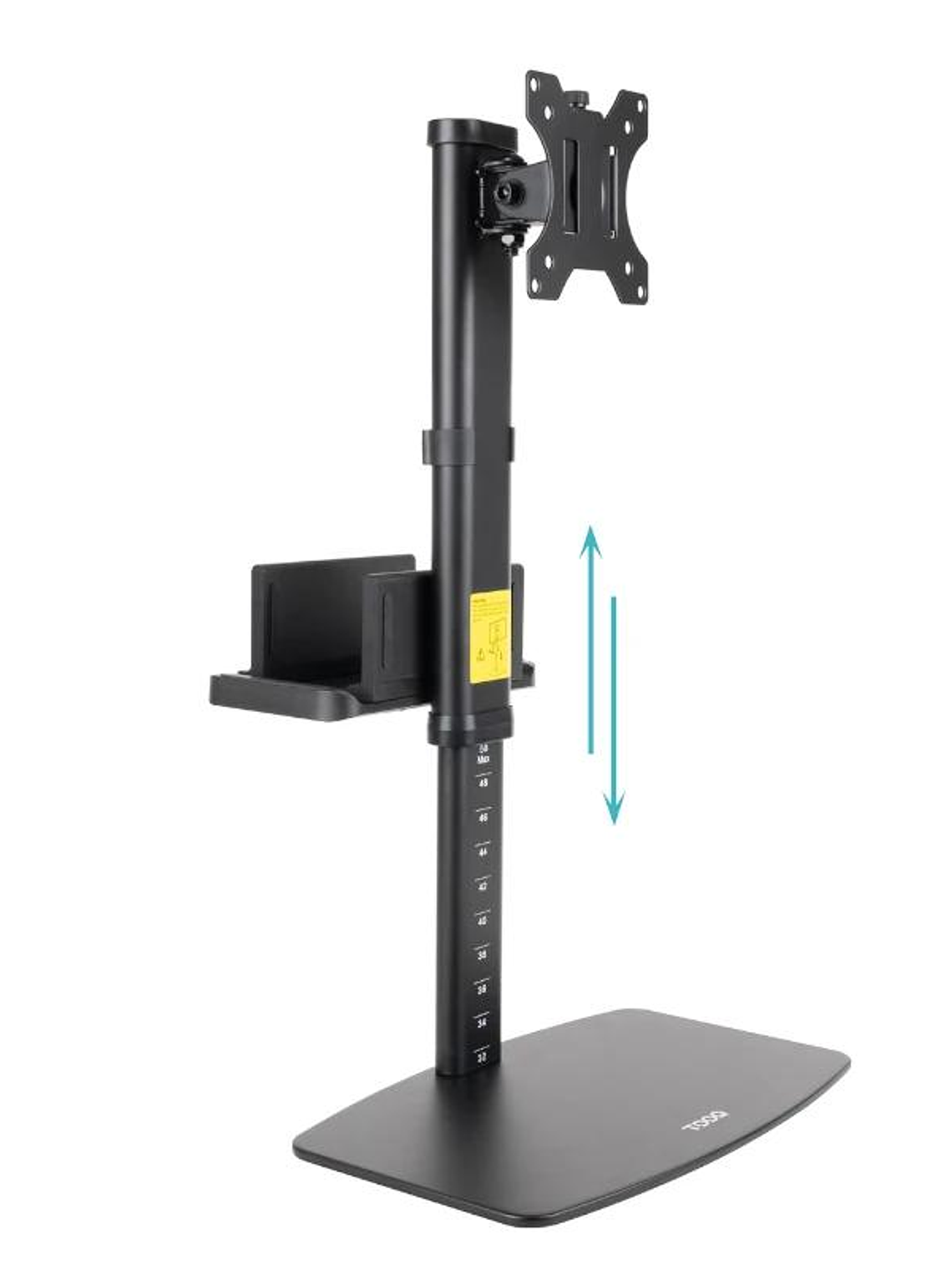 Tooq DB1127TN-B Soporte mesa Monitor+Minipc 17-27 3