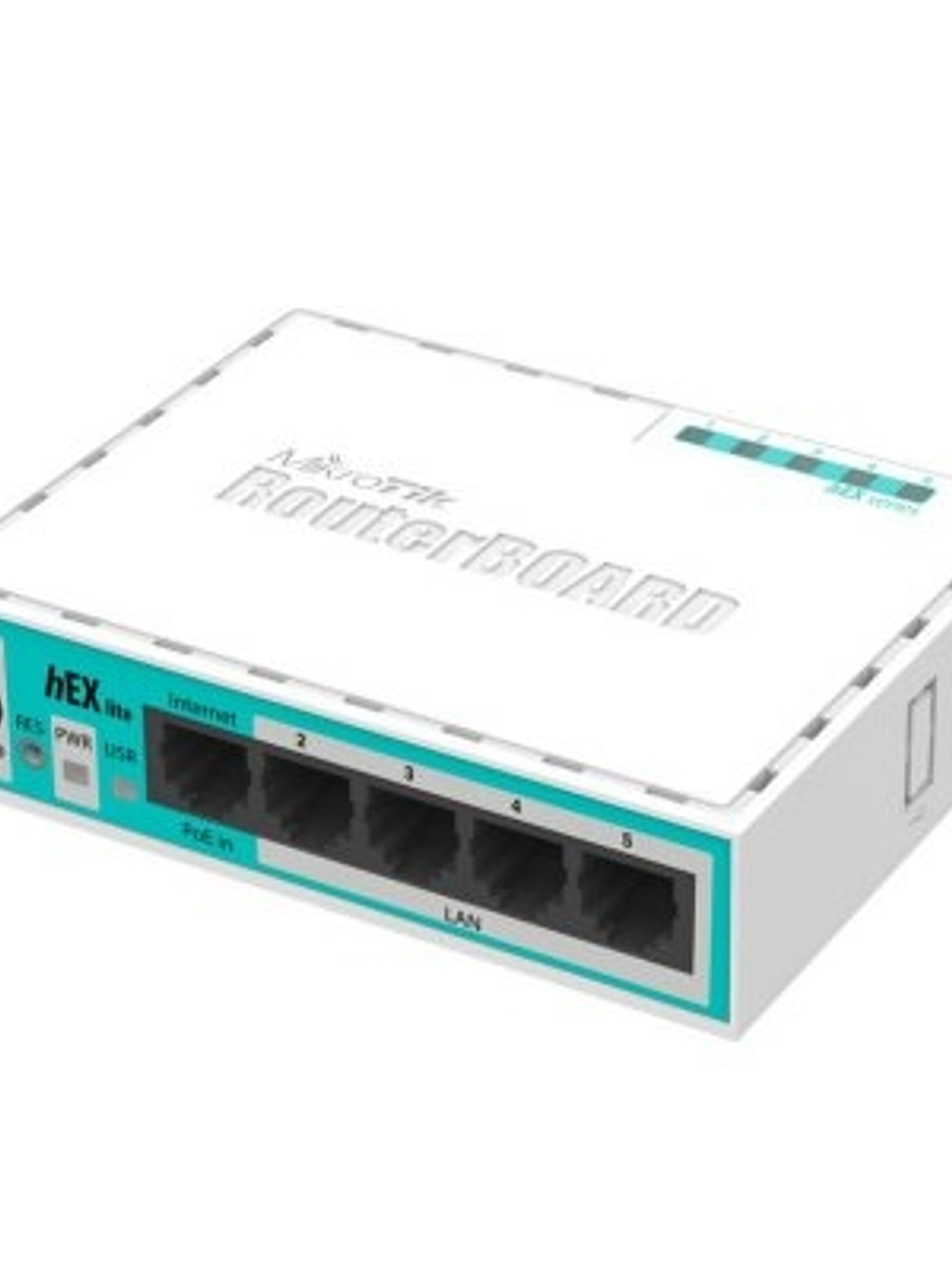 MikroTik RB750r2 hEX lite Router 5x10/100 L4 1