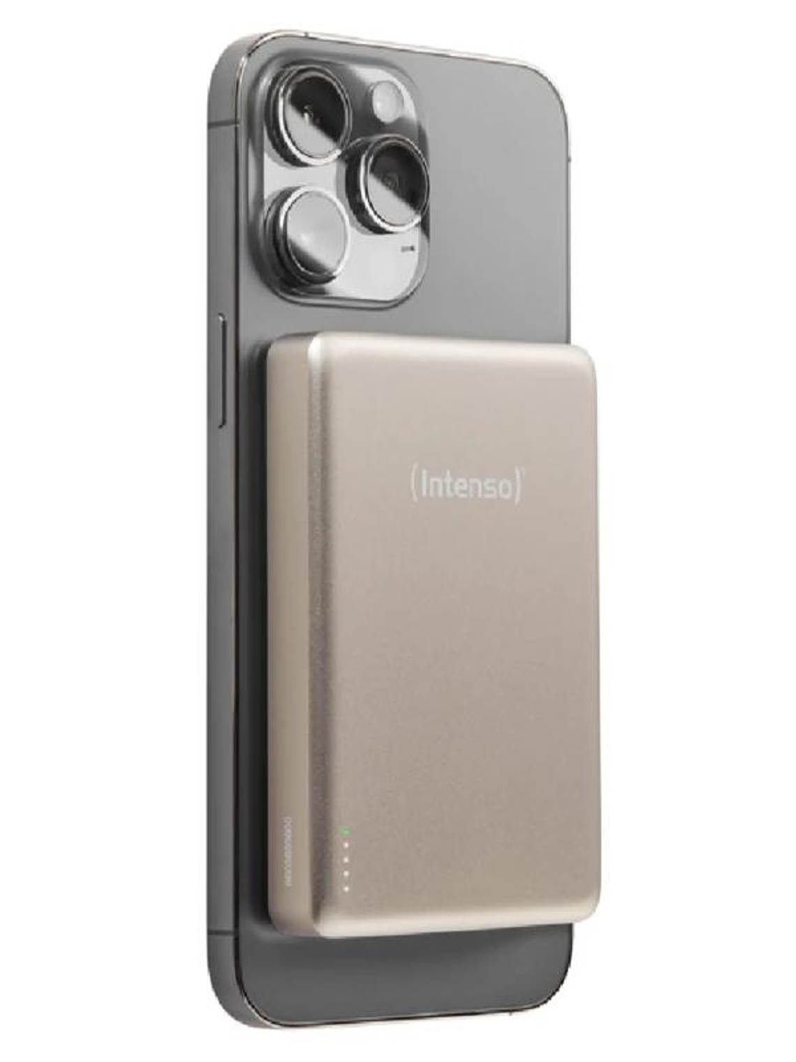 Intenso Powerbank MW10000 MagSafe Champán 1