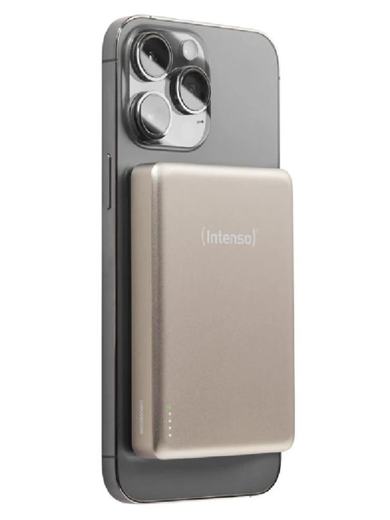 Intenso Powerbank MW10000 MagSafe Champán 1