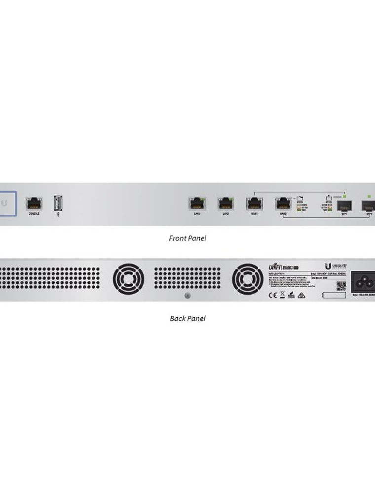 Ubiquiti UniFi Security Gateway USG-Pro-4 1