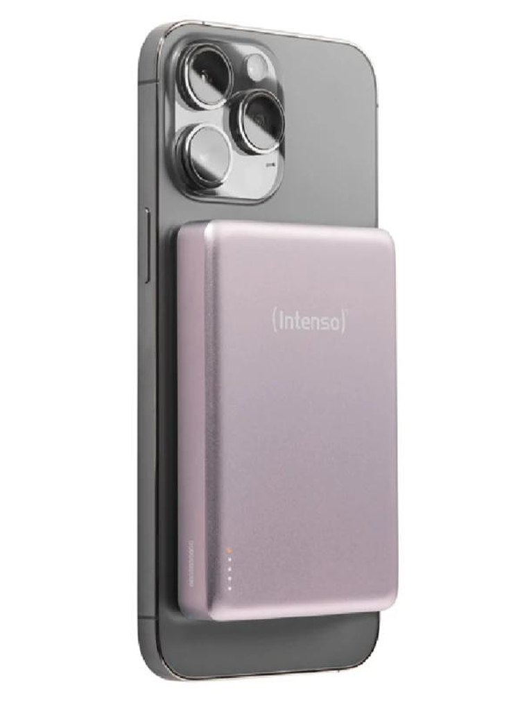 Intenso Powerbank MW10000 MagSafe Rosado 1