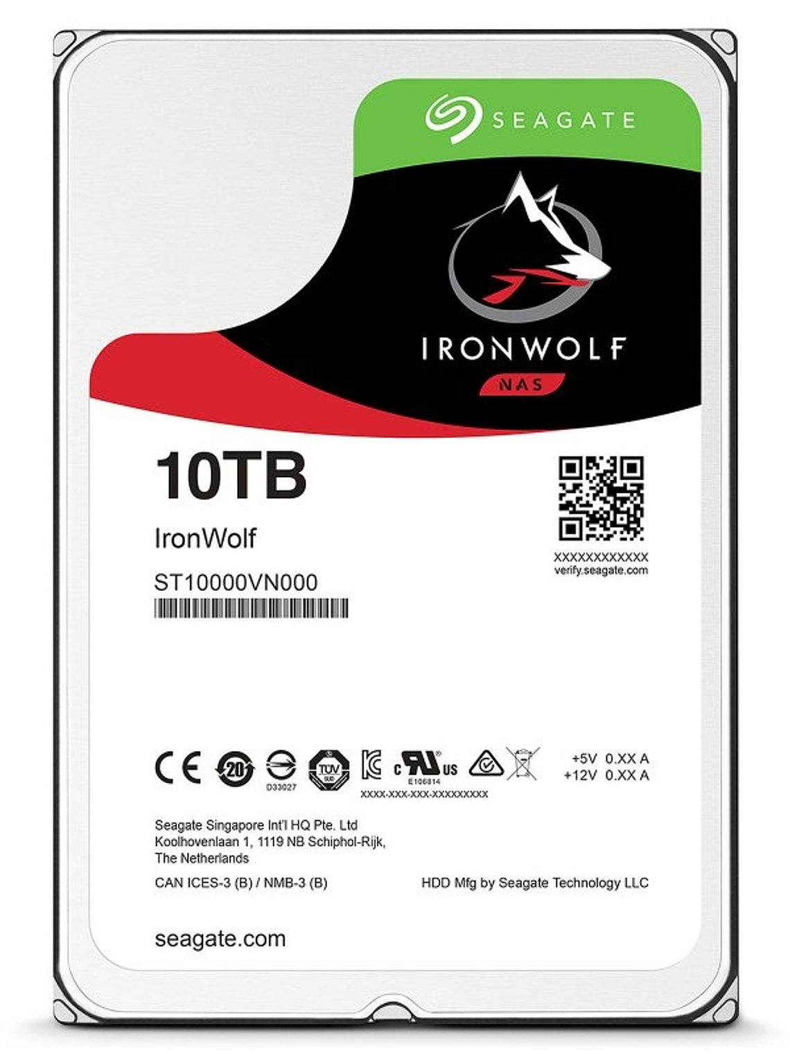 Seagate IronWolf NAS ST10000VN000 10TB 3.5