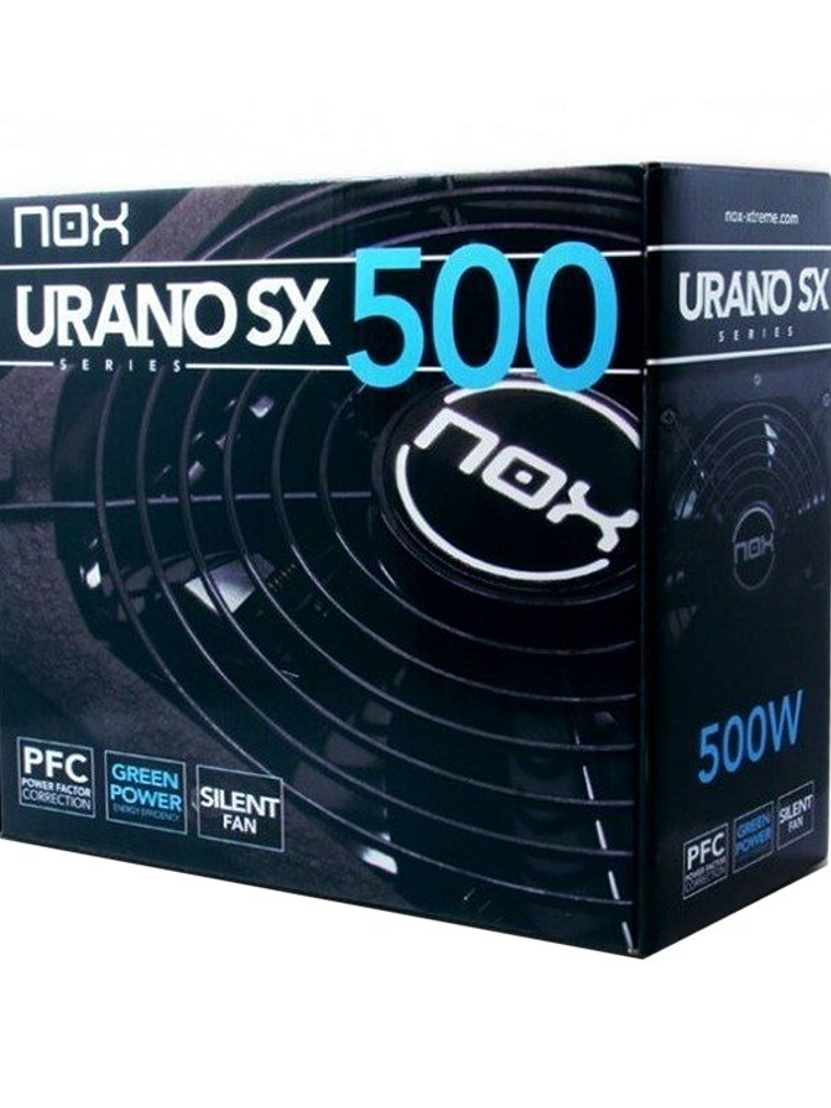 NOX Fuente Alimentación Urano SX 500W ATX 3