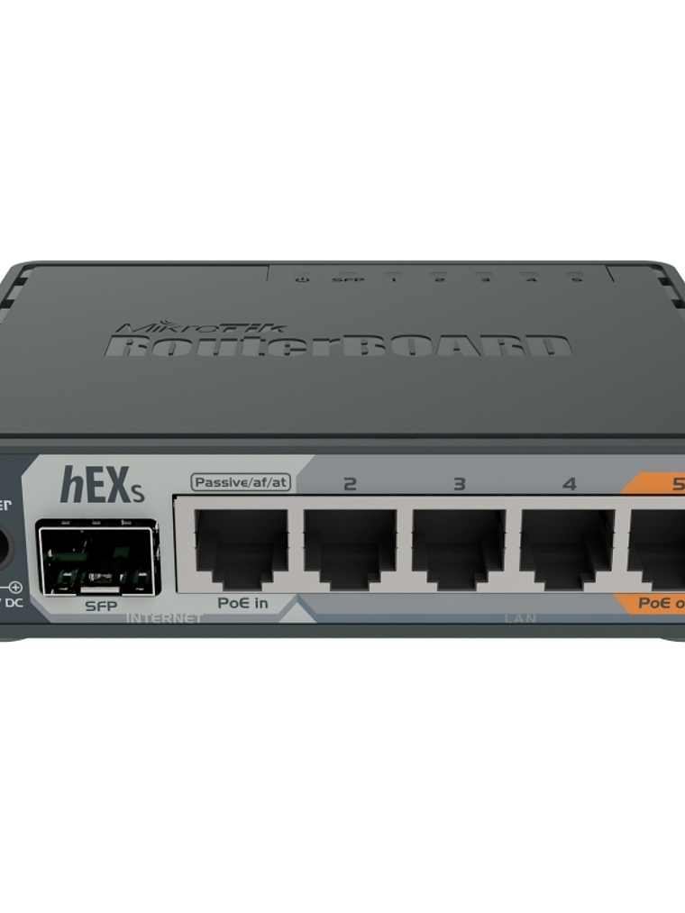 MikroTik RB760iGS hEX S Router 5xGB 1xSFP L4 1