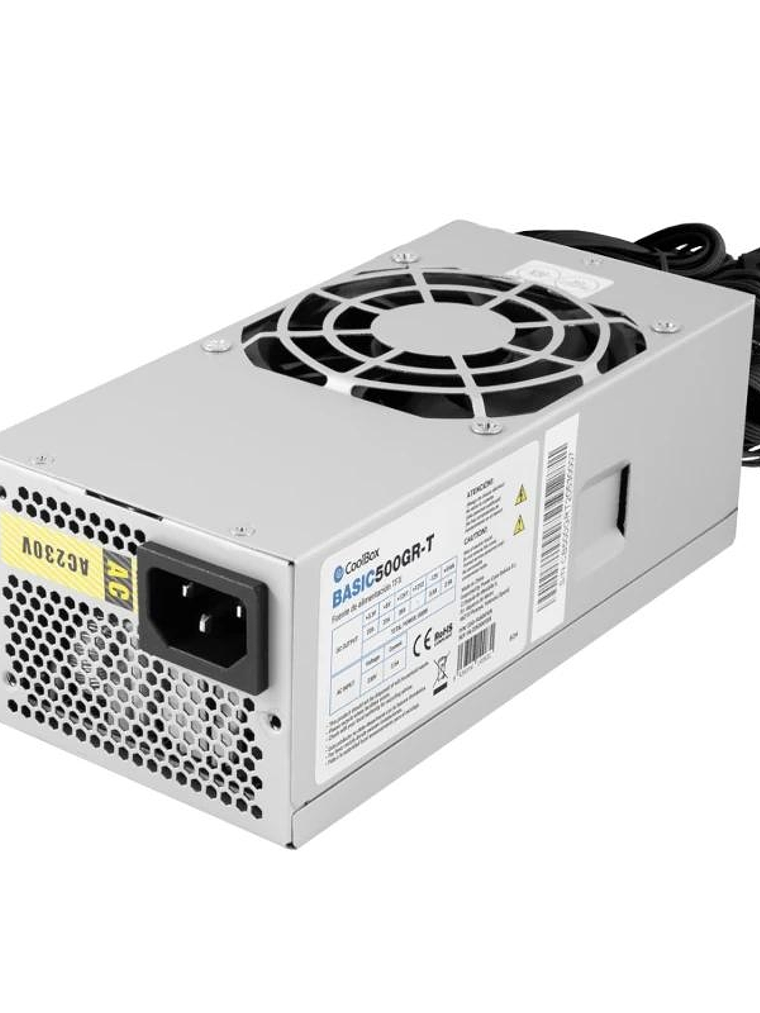 CoolBox Fuente Alim. TFX BASIC 500GR-T (CE,ROHS) 1