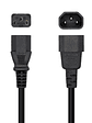 Aisens Cable alimentación C13/H-C14/M negro 3.0m - Miniatura 2