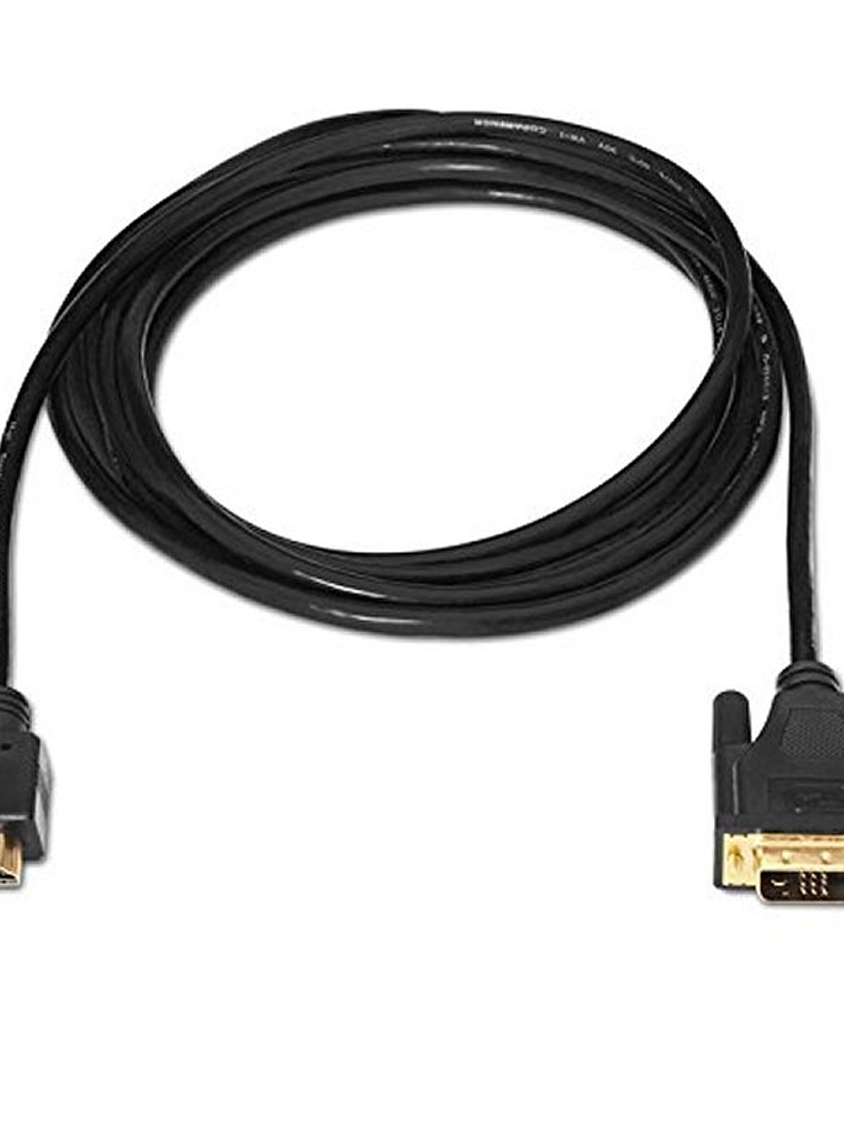 Nanocable Cable DVI/HDMI DVI18+1/M-HDMI A/M,1.8 M 2