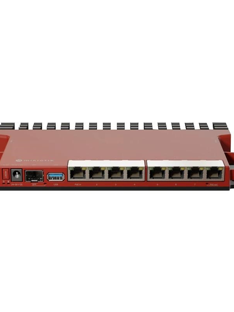MikroTik L009UiGS-RM Router 8xGbE 1xSFP 1xUSB 1