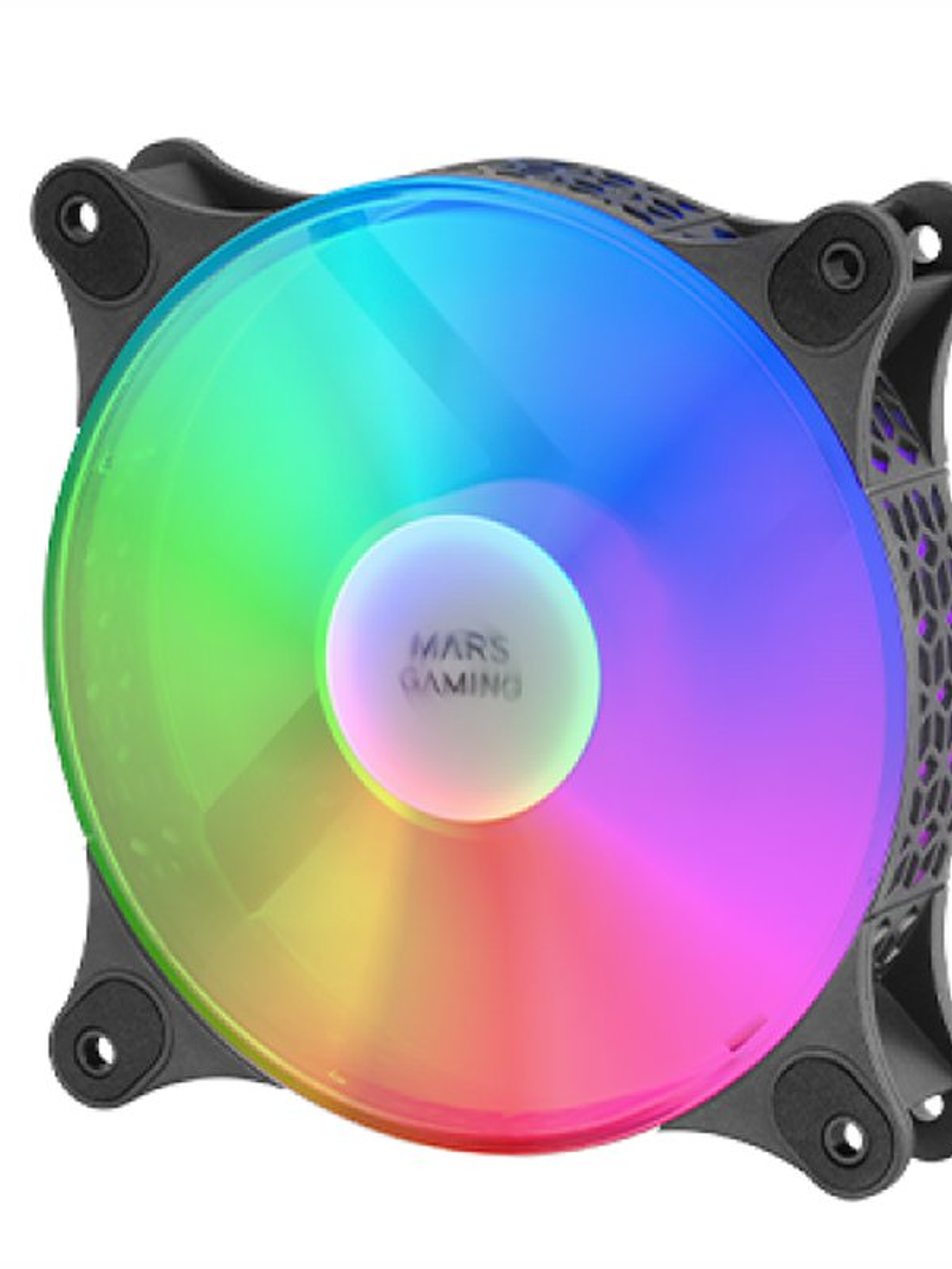 MARS GAMING MFDUO 12CM 2XFANRGB Ult-silent Black 2