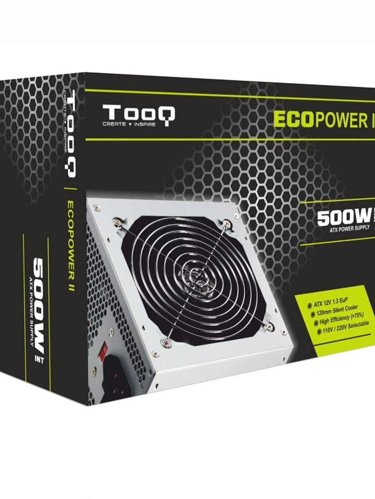 Tooq Fuente Alim. Bitensión TQEP-500S-INT 500W 3