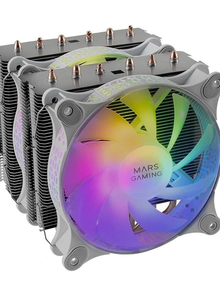 MARS GAMING COOLER MCPU-X 6X HP 300W WHITE 1