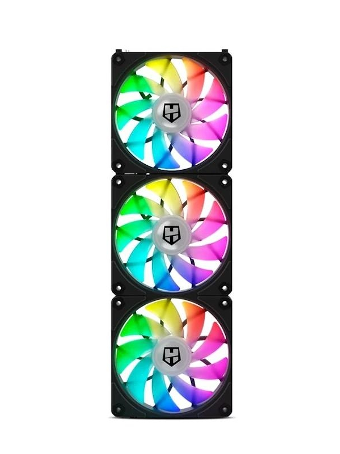 NOX HUMMER EASYLINK | ARGB FANS KIT NEGROS 1