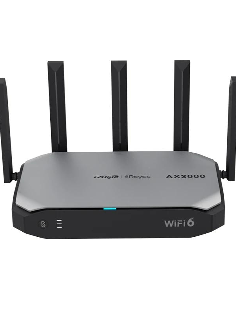 Reyee Router WiFi6 AX3000 Dual Band metal 5xGbE 1
