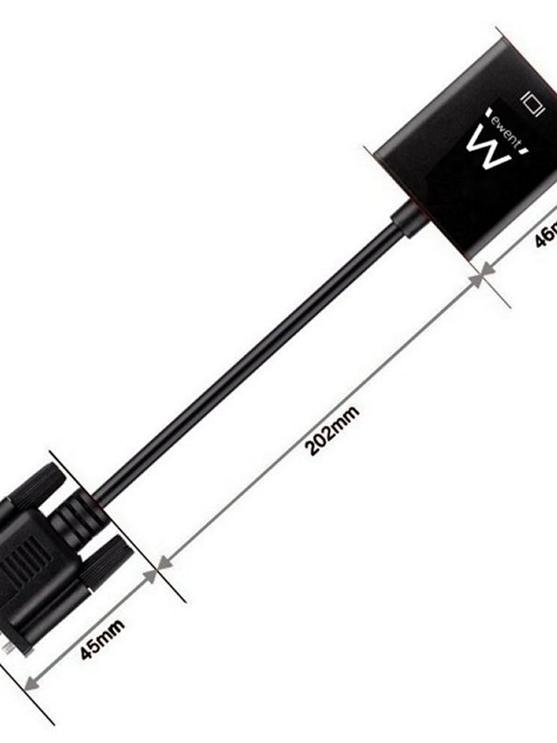 EWENT EW9866 Adaptador Vga/Hdmi con Audio 3