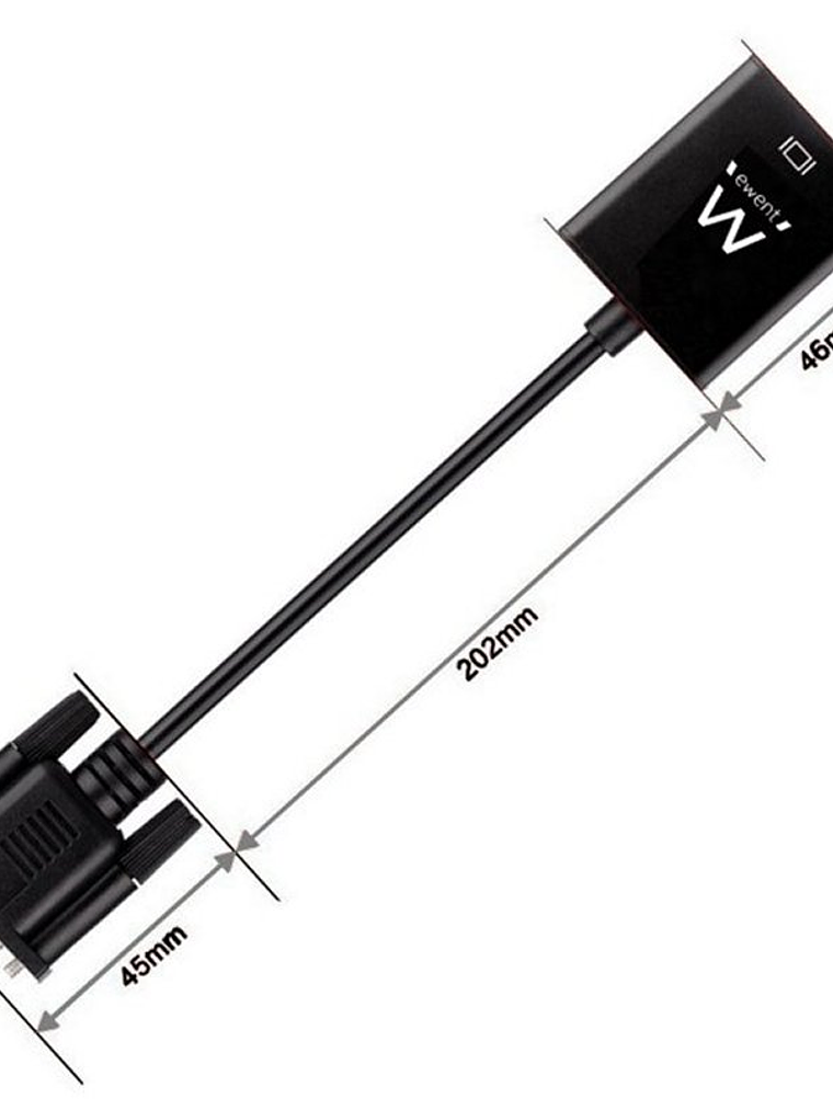 EWENT EW9866 Adaptador Vga/Hdmi con Audio 3