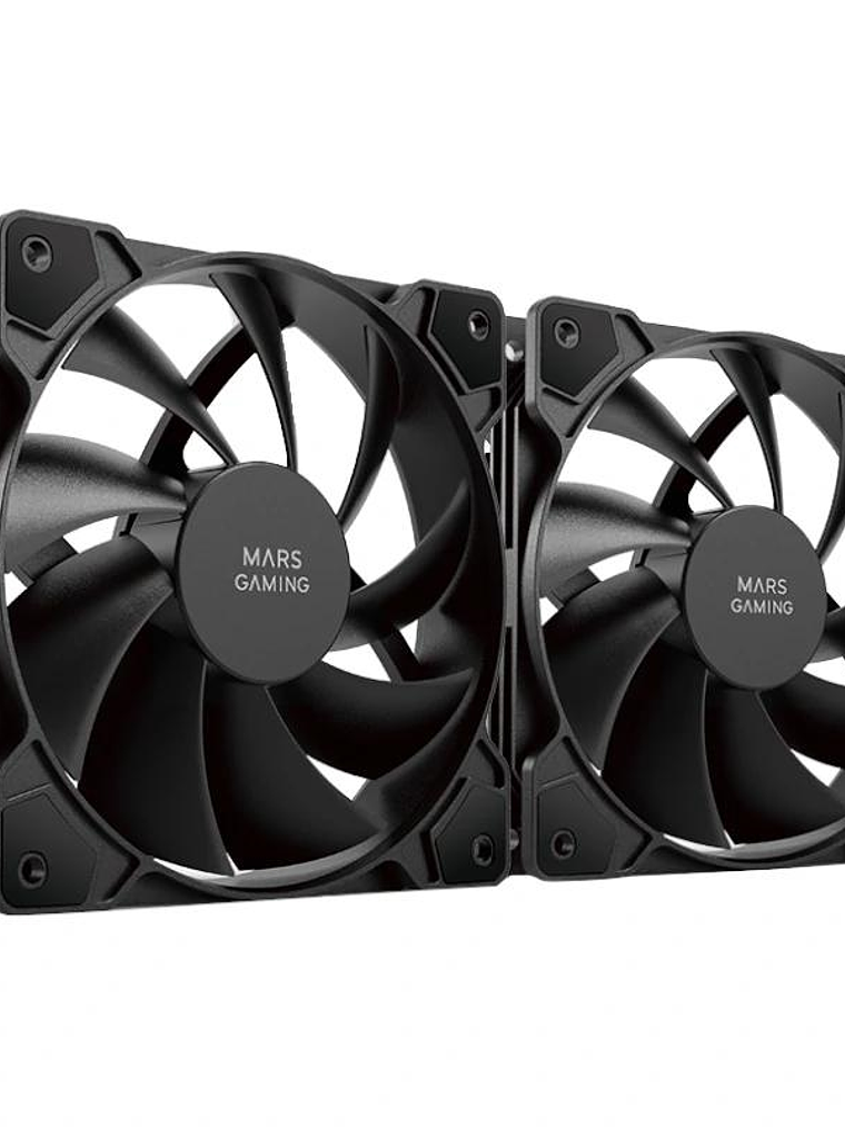 MARS GAMING Ventilador MF-PROX2 silencioso Black 1