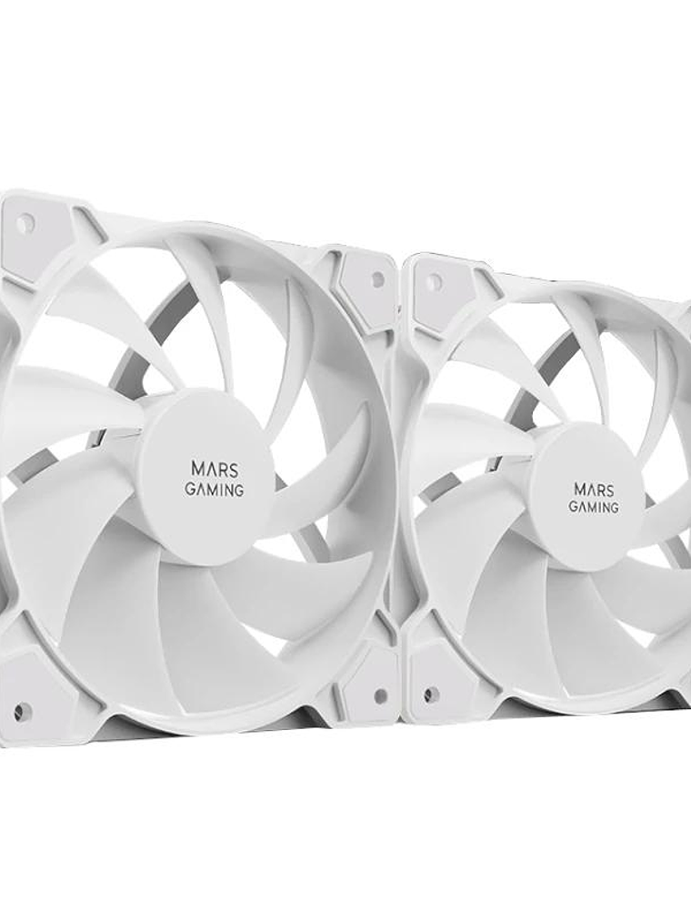 MARS GAMING Ventilador MF-PROX2 silencioso white 1