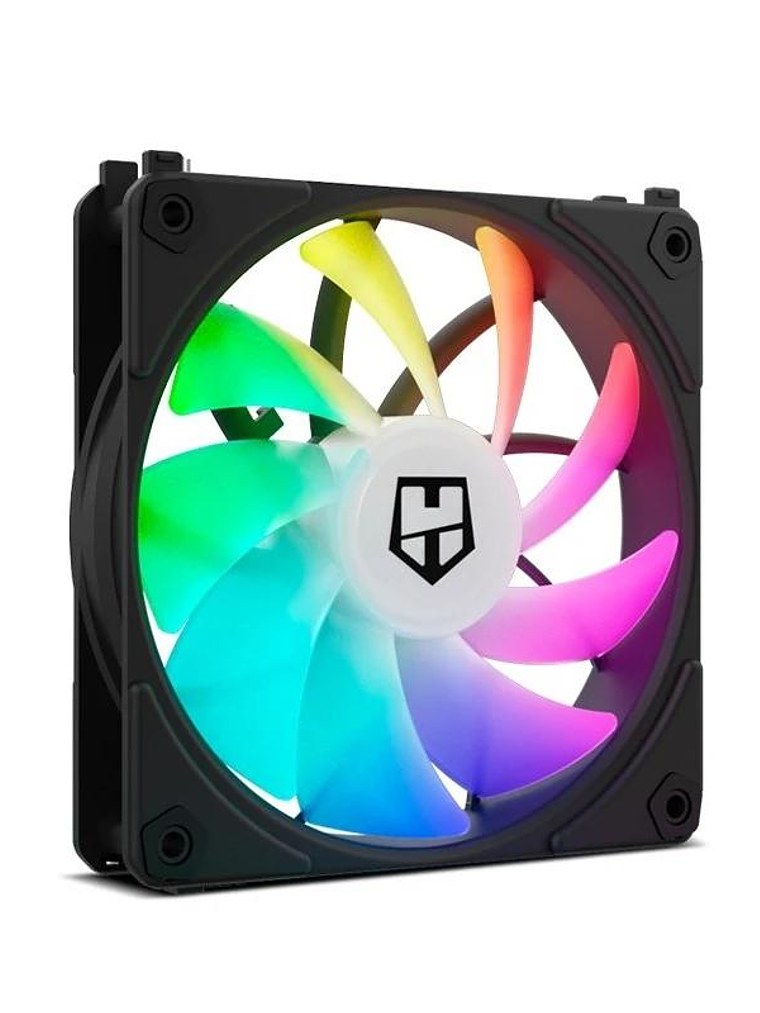 NOX HUMMER EASYLINK | ARGB FANS KIT NEGROS 3