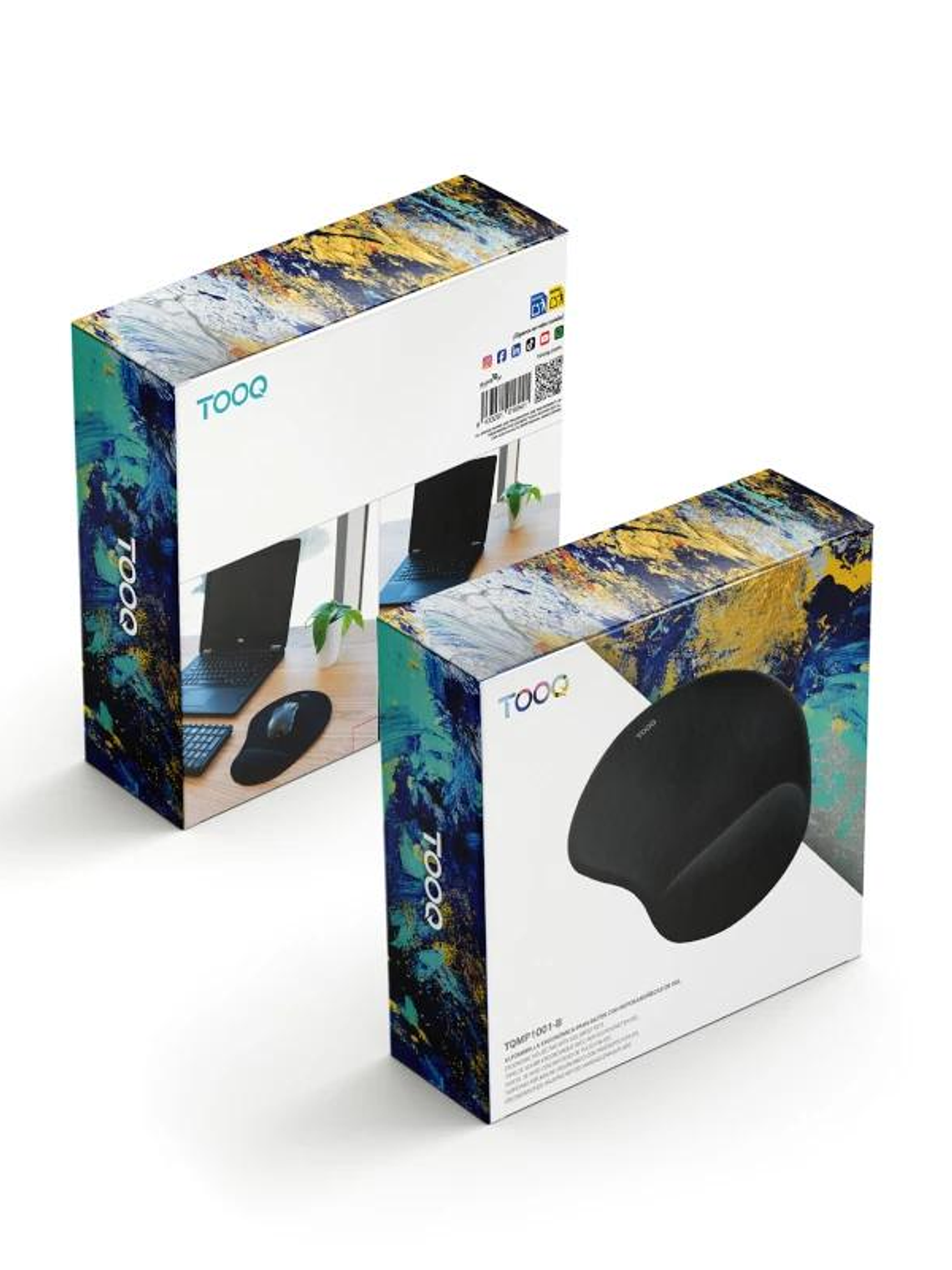 Tooq Alfombrilla Ergonómica Gel con reposamuñecas 2