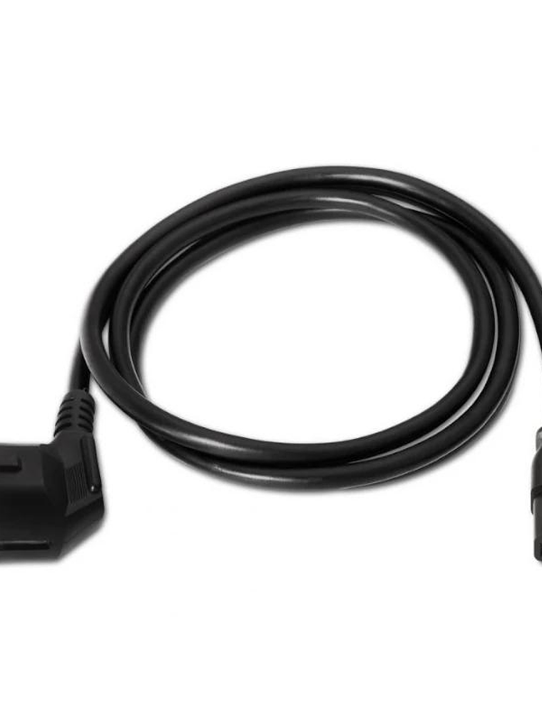 Aisens Cable alimentación CEE7M-C13H negro 3.0m 1