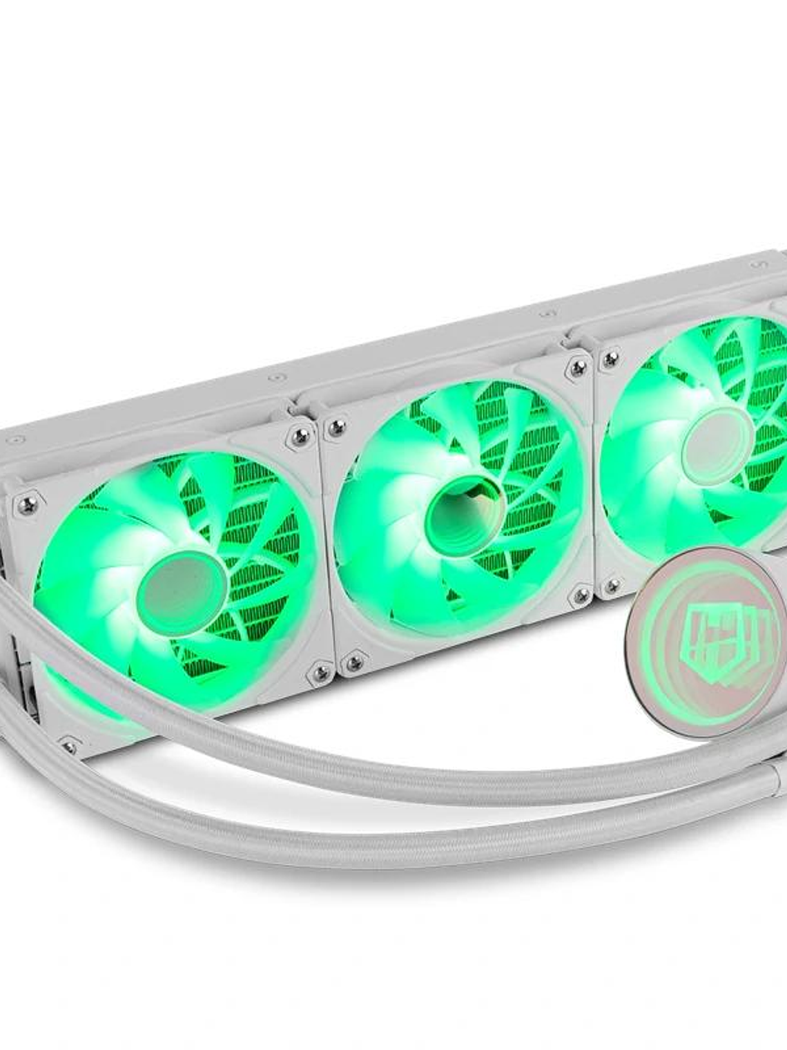 NOX HUMMER Kit Refrigeracion Liquida  M-360 BLANCO 2