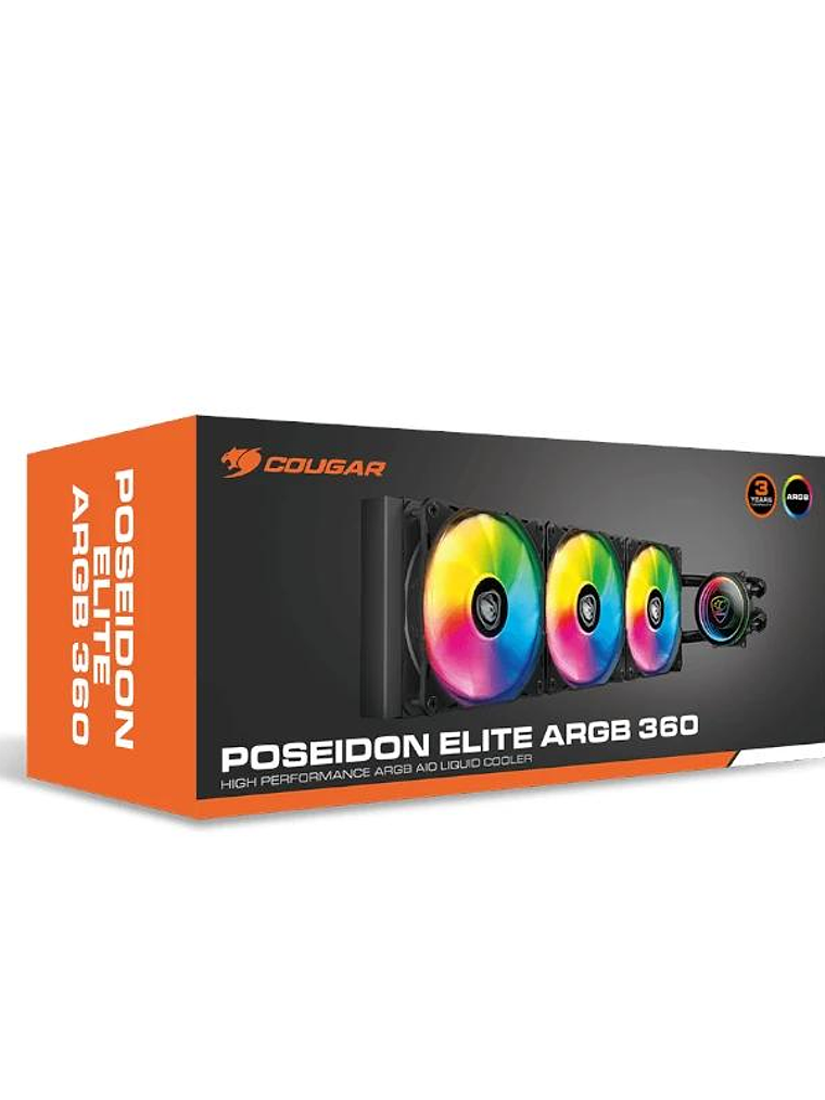 Cougar Ref. Liquid.Poseidon Elite ARGB 360 4