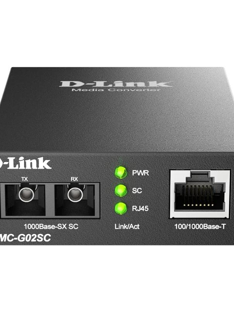 D-Link DMC-G02SC Conversor Medios MM 1