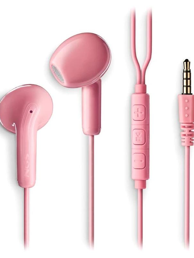 NGS Auricular Rosa Estéreo Cable JACK 3.5 Mm 2