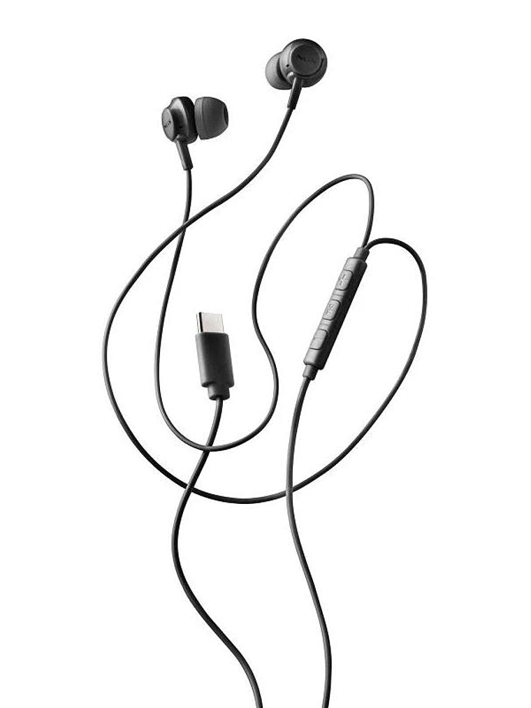 NGS Auricular Negro Estéreo USB-C Con Cable 1