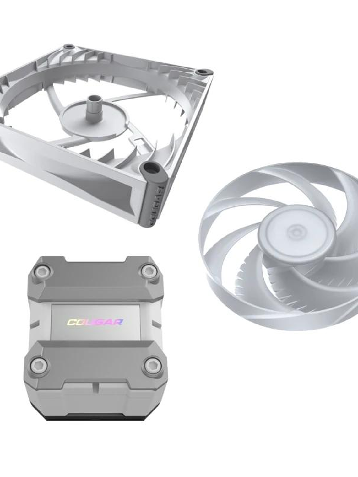 Cougar Poseidon Ultra 240 Argb White 4