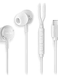 NGS Auricular Blanco Estéreo USB-C con cable - Miniatura 2