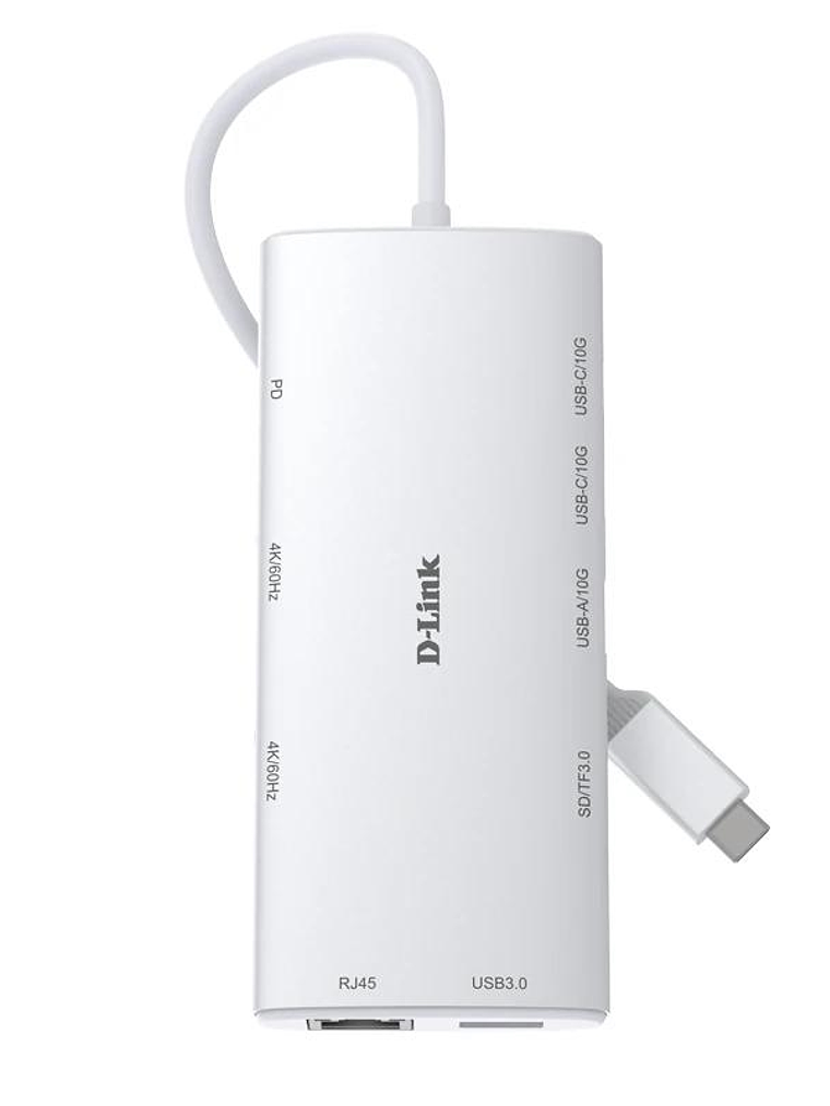D-Link DUP-A01 Hub USB-C 10 en 1 2xHDMI 1