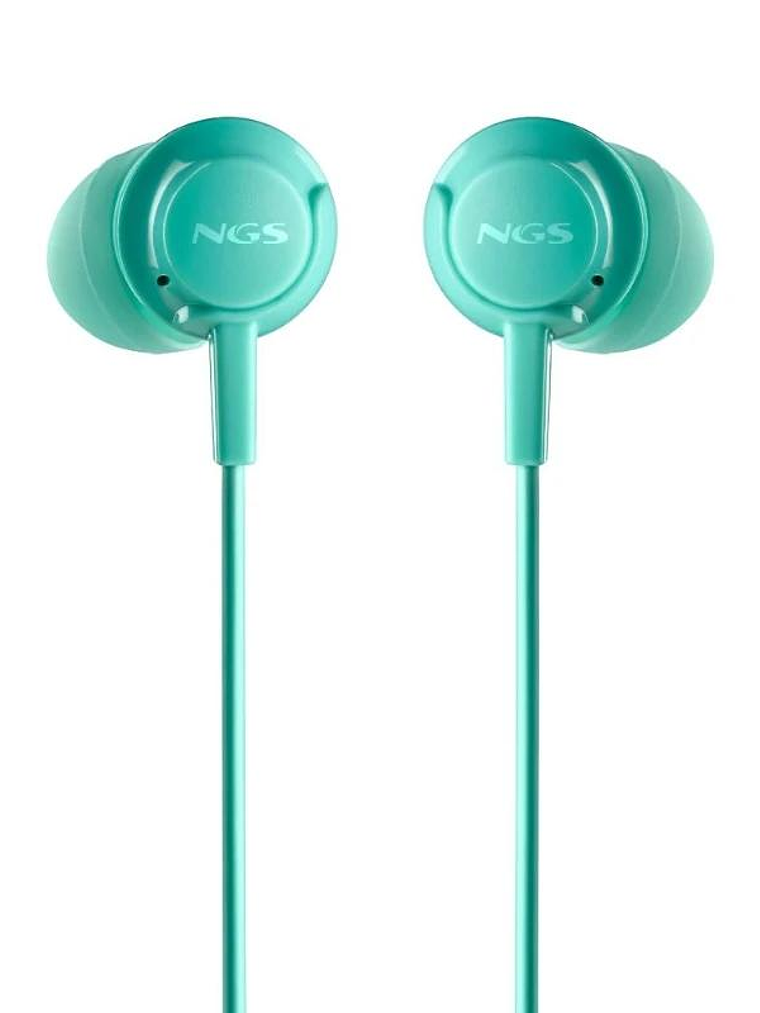 NGS Aricular Verde Estéreo Cable JACK 3.5 Mm 3
