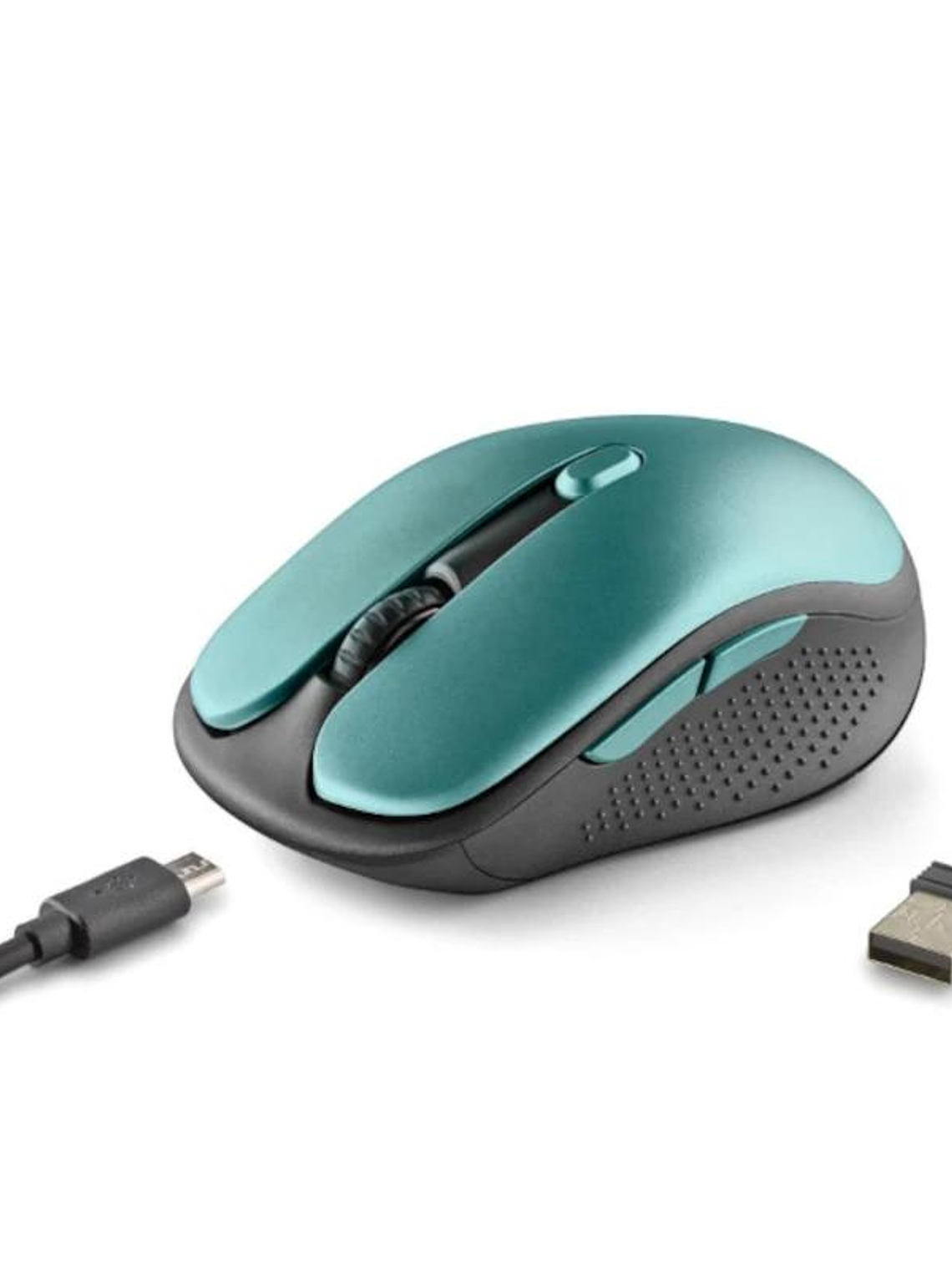 NGS Raton Inalambrico Recargable Silencioso Hielo 2