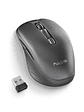 NGS Raton Inalambrico Recargable Silencioso Negro - Miniatura 3