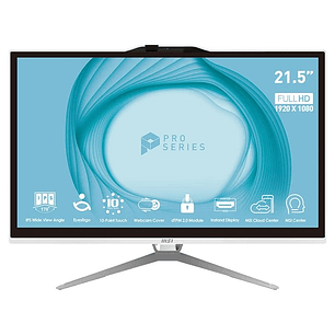 MSI Pro AP222T-435EU G7400 4GB 128 W11P 22