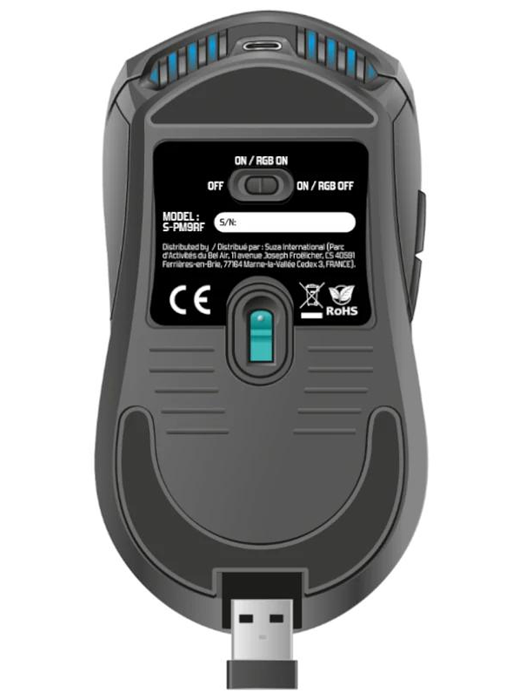 Spirit of Gamer Raton Inalambrico Pro M9 Rgb 3