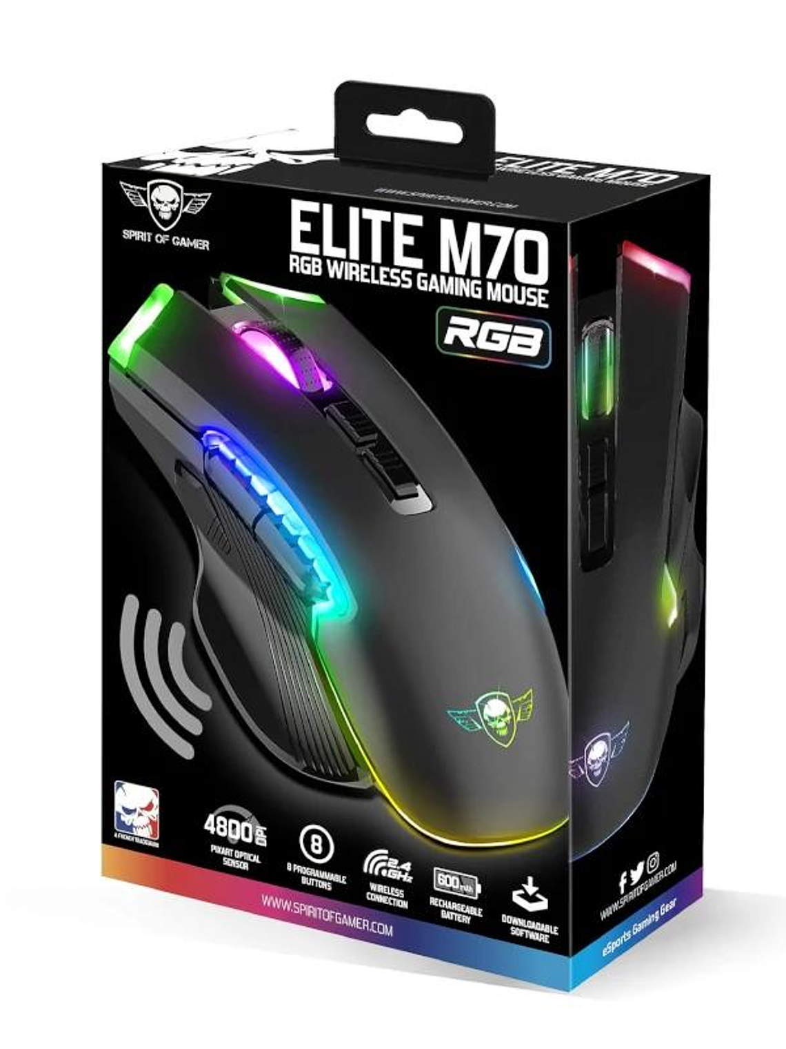 Spirit of Gamer Raton Elite M-70 2
