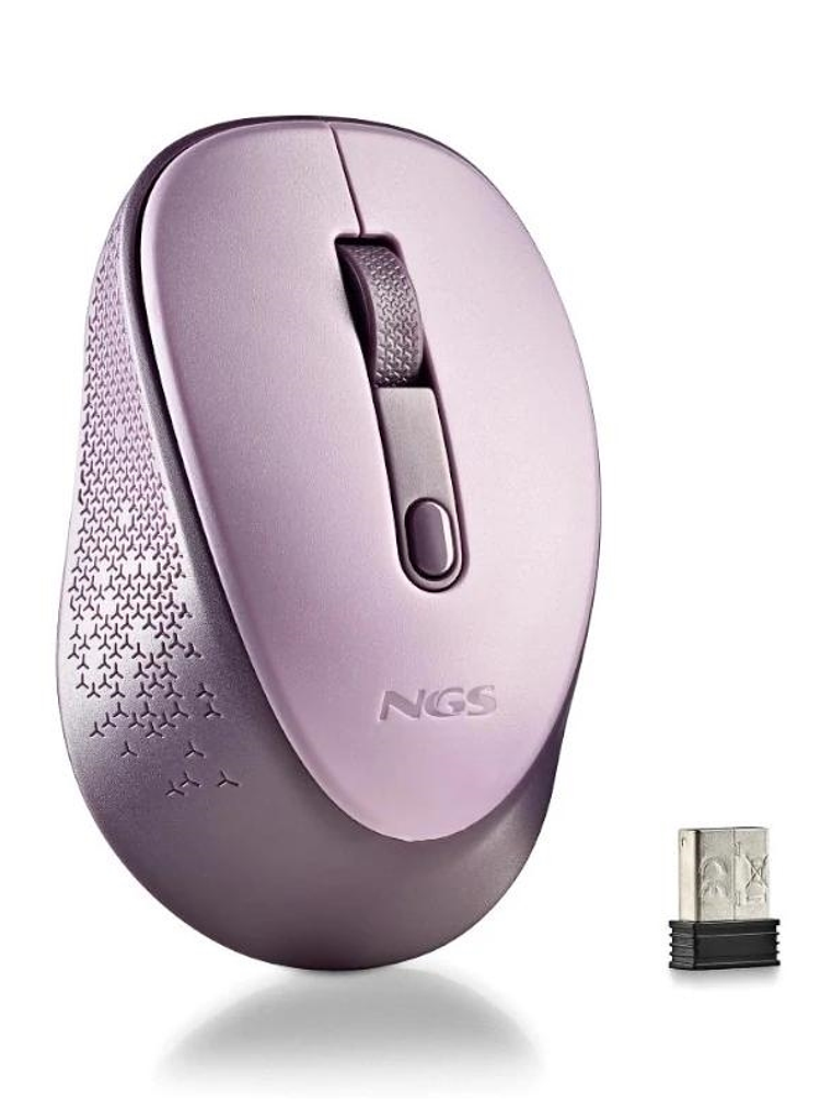 NGS RATON INALAMBRICO 800/1600DPI Lila 1